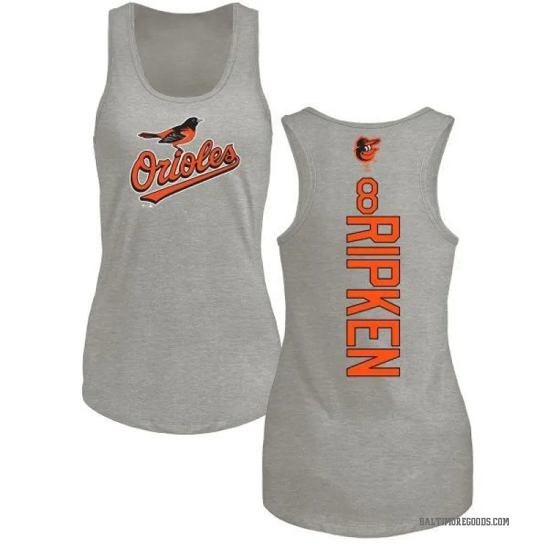 Cal Ripken Women's Ash Baltimore Orioles Backer Tank Top -