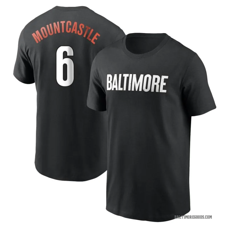 Ryan Mountcastle Men's Black Baltimore Orioles 2023 City Connect T-Shirt