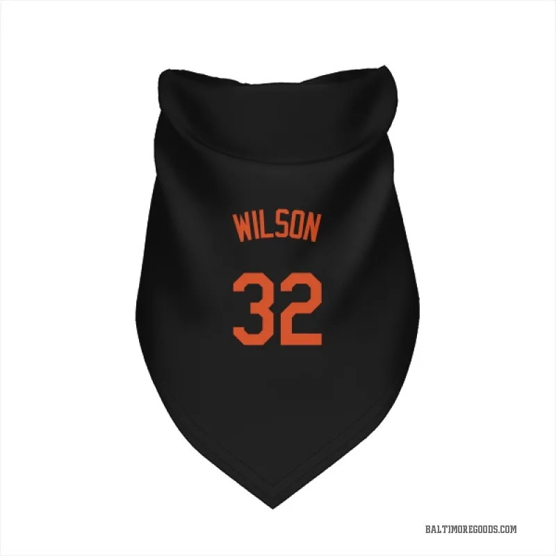 Weston Wilson  Black Baltimore Orioles  Cat & Dog Pet Bandana