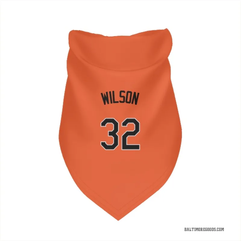 Weston Wilson  Orange Baltimore Orioles  Cat & Dog Pet Bandana